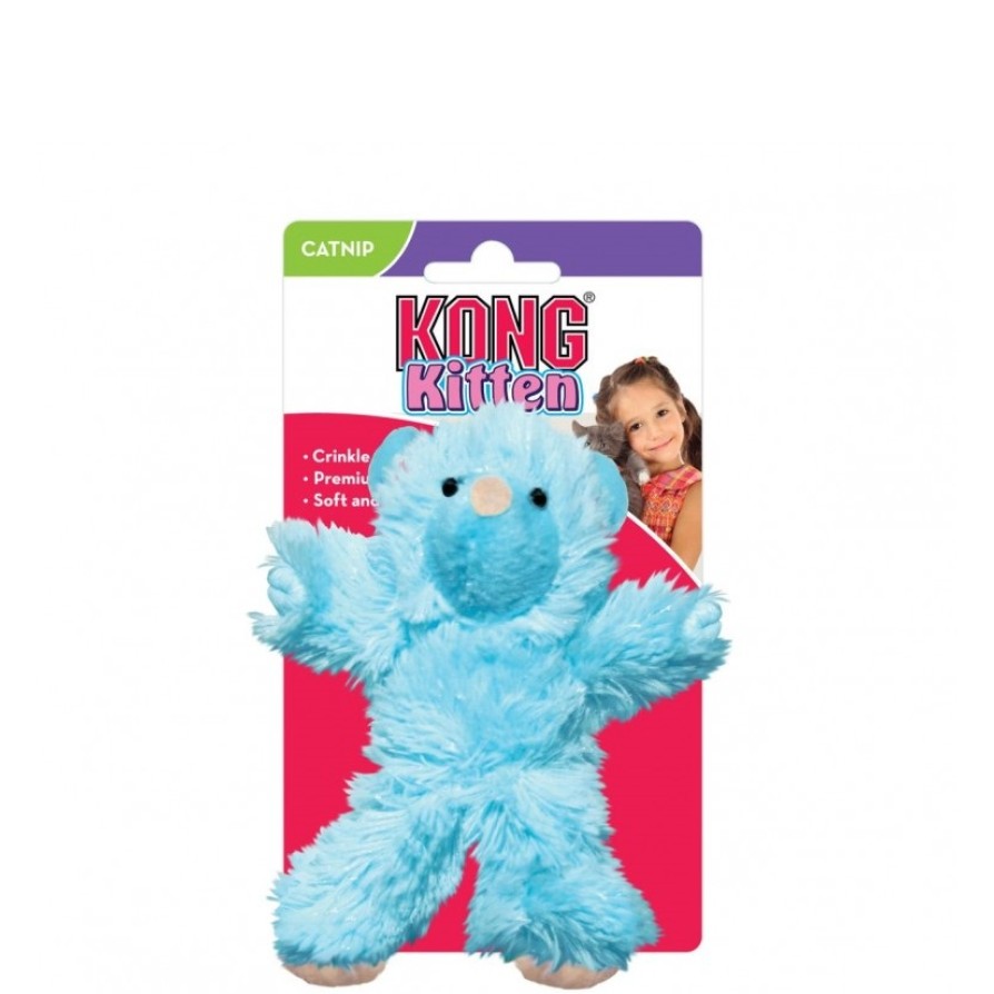 KONG CAT TEDDY BEAR ASSORT KONG