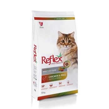 REFLEX ADULT CAT MULTI COLOUR με Κοτόπουλο 15KG