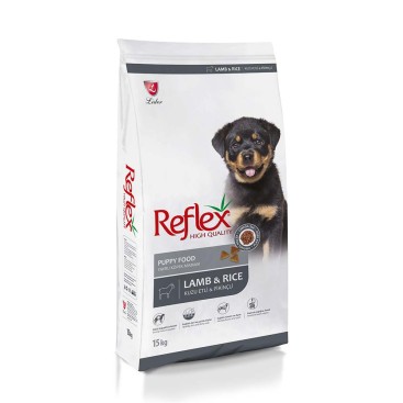 REFLEX PUPPY Αρνί με Ρύζι 15KG
