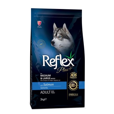 REFLEX PLUS MEDIUM/LARGE ADULT SALMON