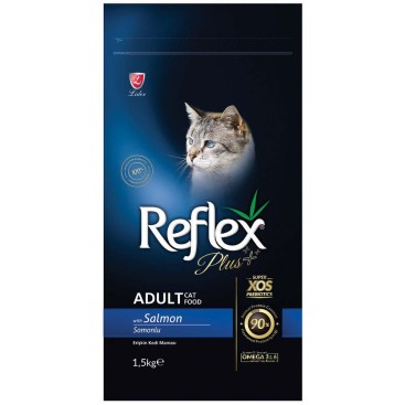REFLEX PLUS CAT ADULT με Σολομό 1,5KG