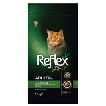 REFLEX PLUS CAT ADULT με Κοτόπουλο 1,5KG