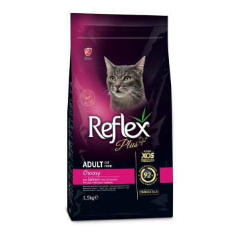 REFLEX PLUS CAT ADULT CHOOSY με Σολομό 1,5KG