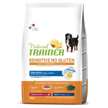 TRAINER SENSITIVE NO GLUTEN ADULT M/M με ΑΥΓΌ 3kg