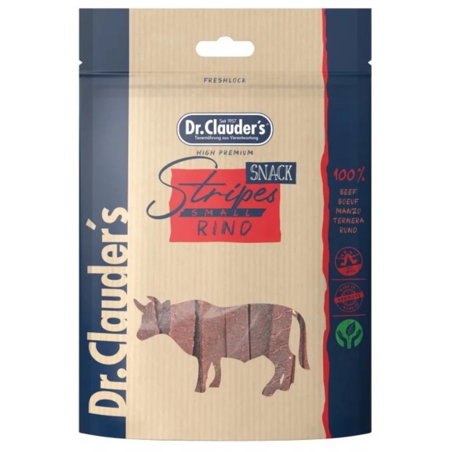 Dr.Clauder's Stripes Small με Βοδινό 80gr DR.CLAUDERS