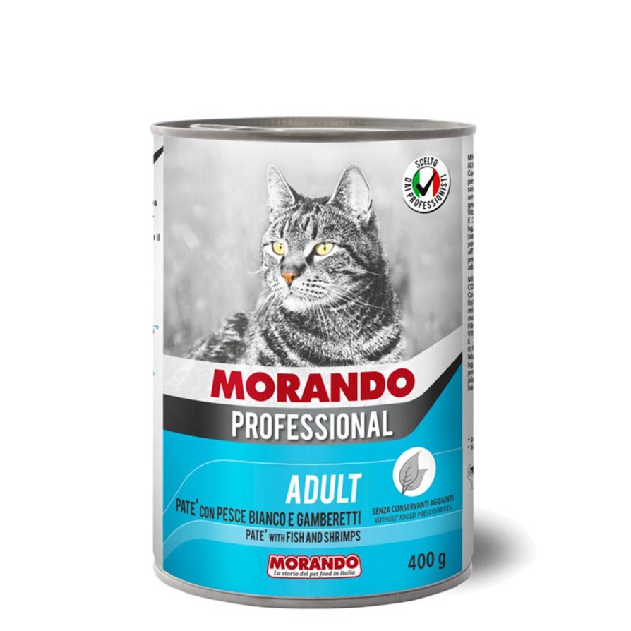 MIGLIOR GATTO PROFESSIONAL CAT ΠΑΤΕ ΨΑΡΙ & ΓΑΡΙΔΕΣ 400GR MIGLIOR GATTO