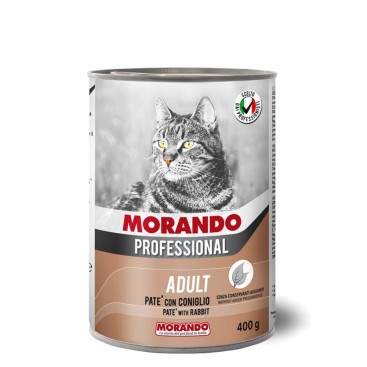 MORANDO PROFESSIONAL CAT PATE με Κουνέλι 400gr