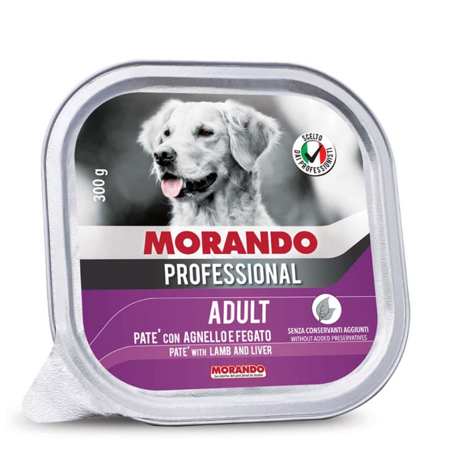 MORANDO PROFESSIONAL DOG ΑΡΝΙ & ΡΥΖΙ 300GR ΥΓΡΗ ΤΡΟΦΗ