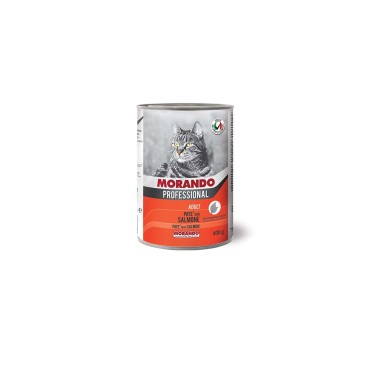 MORANDO PROFESSIONAL CAT PATE με Σολομό 400gr