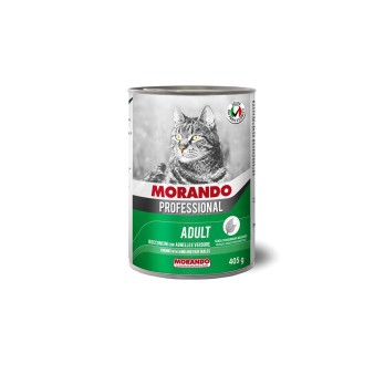 MORANDO PROFESSIONAL CAT Κομματάκια σε Σάλτσα με Αρνί & Λαχανικά 405gr