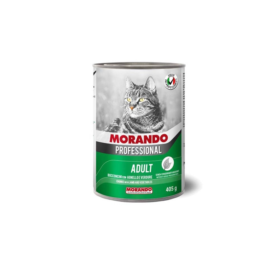 MIGLIOR GATTO PROFESSIONAL CAT ΚΟΜΜΑΤΑΚΙΑ ΑΡΝΙ & ΛΑΧΑΝΙΚΑ 405GR MIGLIOR GATTO
