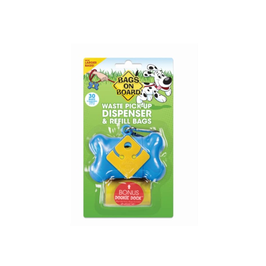BOB BLUE BONE DISPENS+30BAGS BAGS ON BOARD