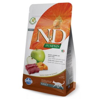 N&D CAT PUMPKIN VENISON & APPLE 1,5KG
