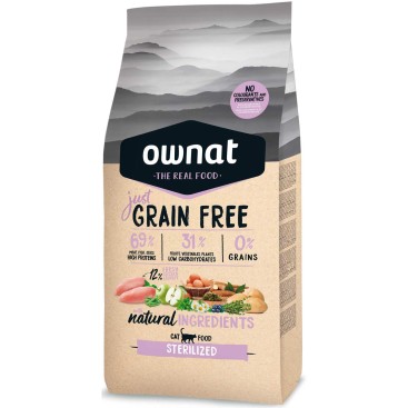 OWNAT JUST CAT Sterilized Cat 1kg