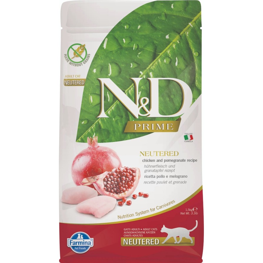 ND CAT CHICKEN & POMEGRANATE adult neutered 300g FARMINA