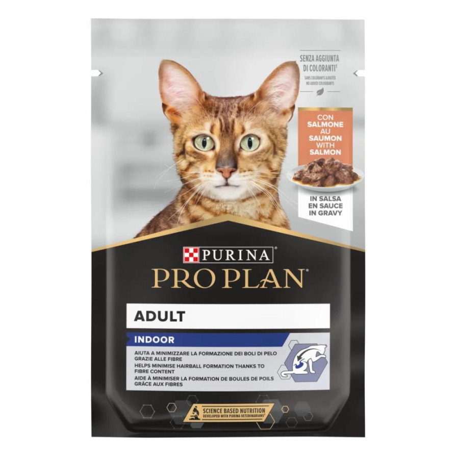 Pro Plan Cat Wet Adult INDOOR Salmon sauce 85g PRO PLAN
