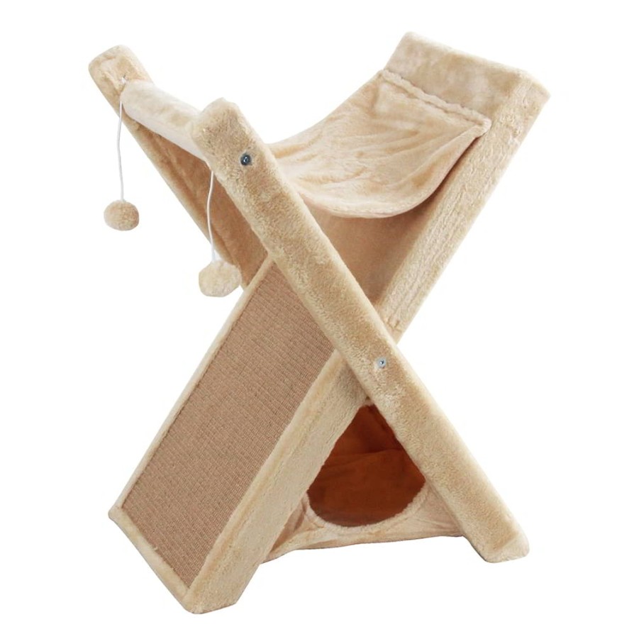 PW ΝΥΧΟΔΡΟΜΙΟ 3 ΙΝ 1 CAT TOWER 51X36X62CM ΟΝΥΧΟΔΡΟΜΙΑ