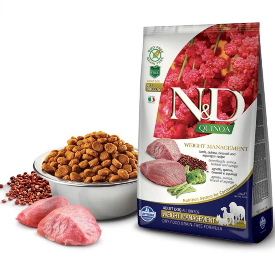 ND DOG WEIGHT MAN QUIN LAMB BRPC 2.5KG FARMINA
