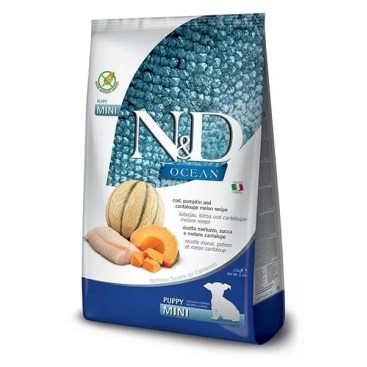N&D PUPPY MINI OCEAN CODFISH & PUMPKIN 2,5KG