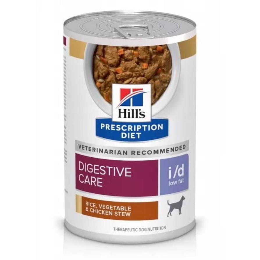 HILL'S CANINE I/D LOW FAT STEW CHICKEN VEGETABLES 354 GR HILL'S