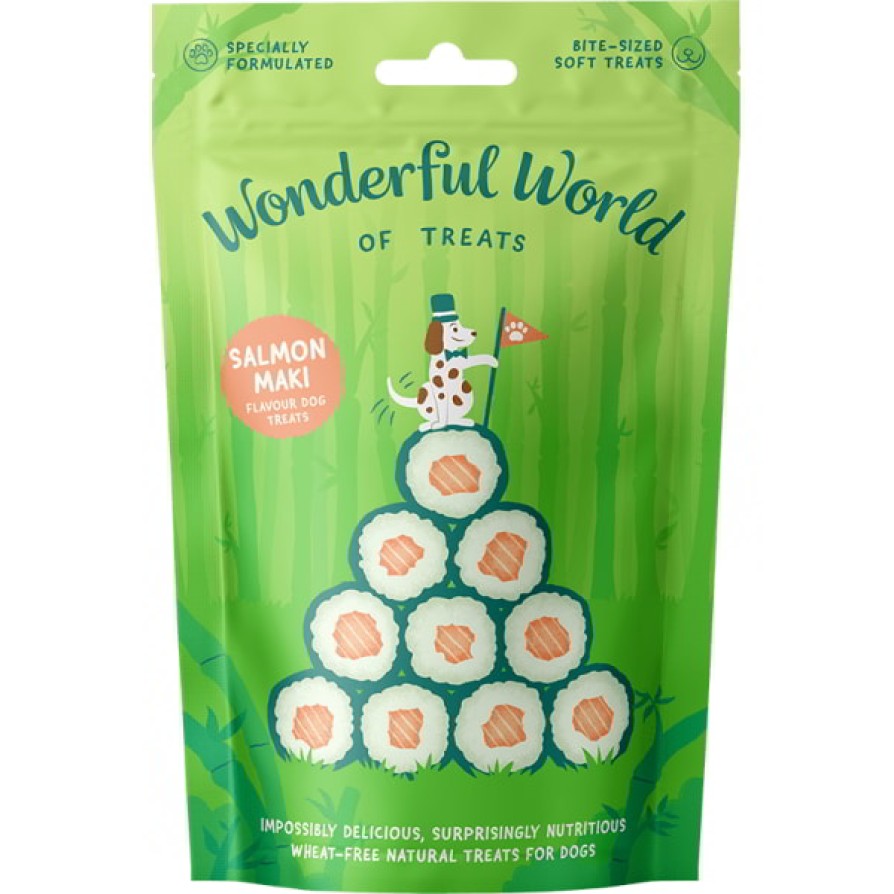 WOND.WORLD GF Salmon Maki 50gr WONDERFUL WORLD