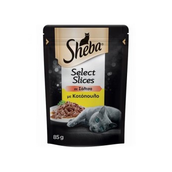 SHEBA Select Slices σε Σάλτσα με Κοτόπουλο 85gr