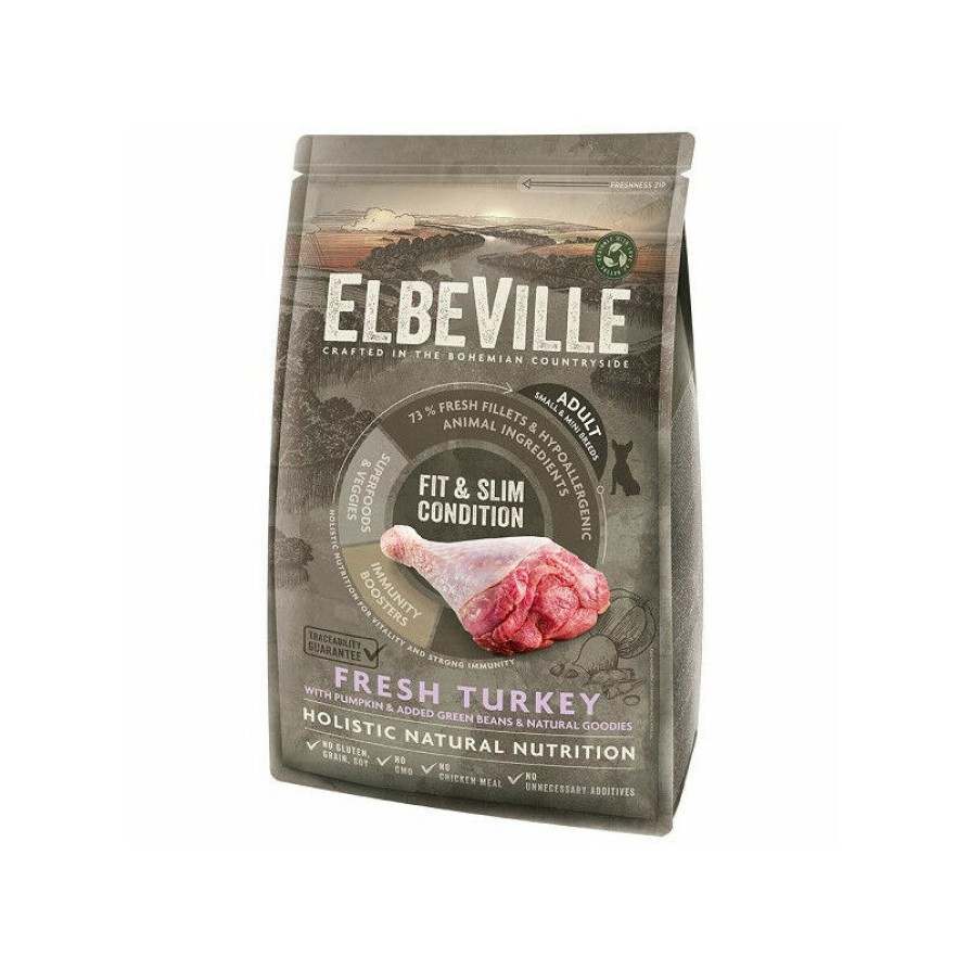 ELBEVILLE Adult Mini Fresh Turkey Fit and Slim Condition 1,4 kg ELBEVILLE ELBEVILLE Adult Mini Fresh Turkey Fit and Slim Condition 1,4 kg ELBEVILLE