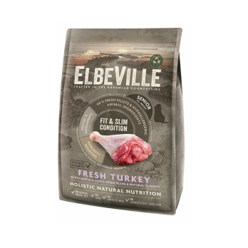 ELBEVILLE Senior All Breeds Fresh Turkey Fit and Slim Condition 4 kg ELBEVILLE Senior All Breeds Fresh Turkey Fit and Slim Condition 4 kg