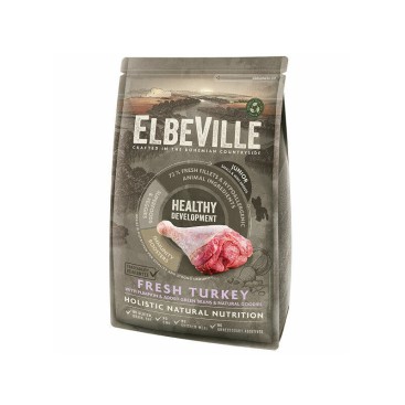 ELBEVILLE Puppy and Junior Mini Fresh Turkey Healthy Development 1,4 kg ELBEVILLE Puppy and Junior Mini Fresh Turkey Healthy Development 1,4 kg