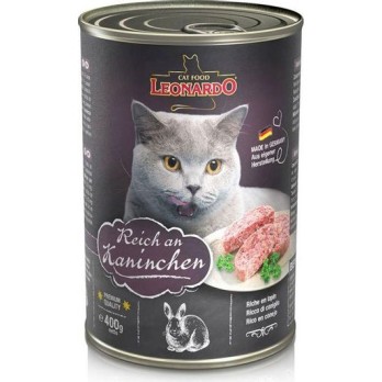 LEONARDO Cat Pate με κουνέλι 400gr