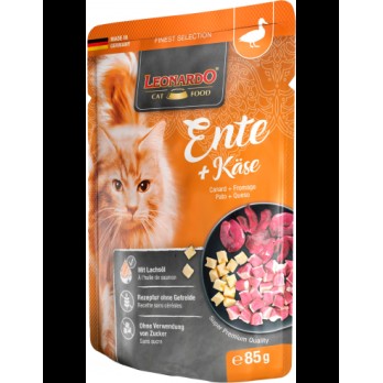 LEONARDO POUCH duck & cheese 85GR