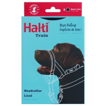 HALTI HEADCOLLAR BLACK No3
