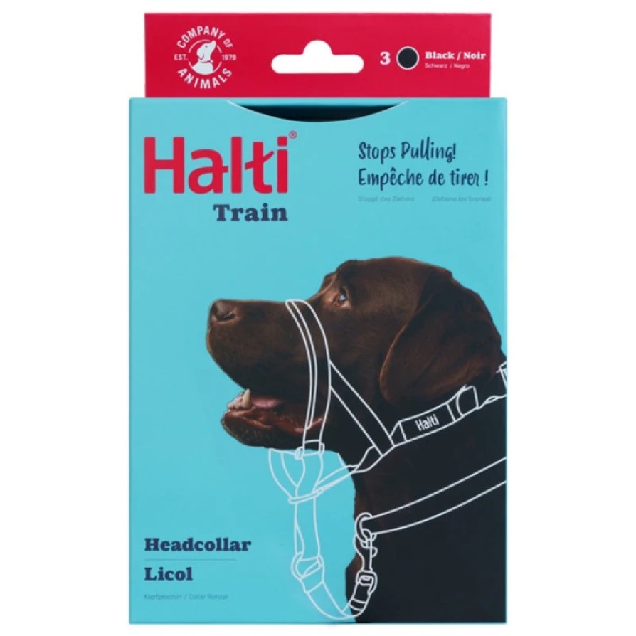 HALTI HEADCOLLAR BLACK No3 ΠΕΡΙΛΑΙΜΙΑ