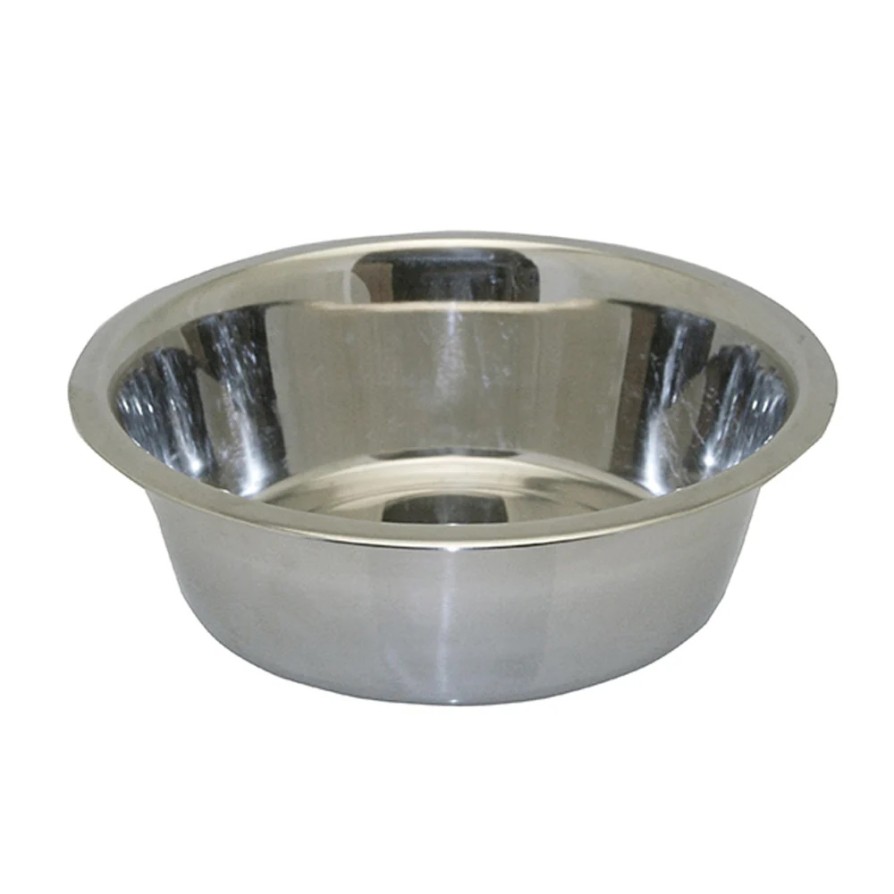 STAINLESS STEEL PET BOWL 16.5CM / 6.5'' HAPPYPET