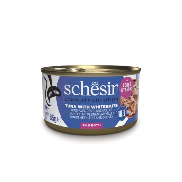 SCHESIR CAT NAT ΤΟΝΟΣ ΚΑΙ ΑΘΕΡΙΝΑ ΜΕ ΡΥΖΙ 85GR