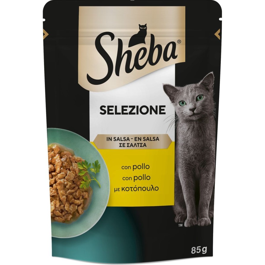 SHEBA ΦΑΚΕΛΑΚΙ ΚΟΤΟΠΟΥΛΟ ΣΕ ΣΑΛΤΣΑ 85GR SHEBA