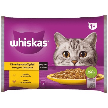 WHISKAS ΦΑΚ. M/P CORE ΕΠΙΛΕΓΜΕΝΑ ΠΟΥΛΕΡΙΚΑ ΣΕ ΖΕΛΕ 12Χ85GR