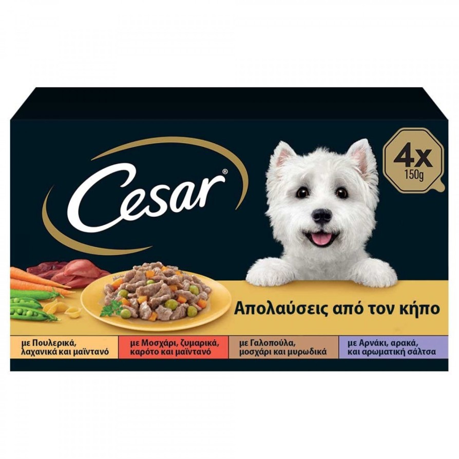 CESAR ΚΟΤΟ/ΜΟΣΧ/ΒΟΔ/ΑΡΝΙ ΚΛΑΣΙΚΑ ΕΠΙΛΕΓΜΕΝΑ 4X150GR CESAR