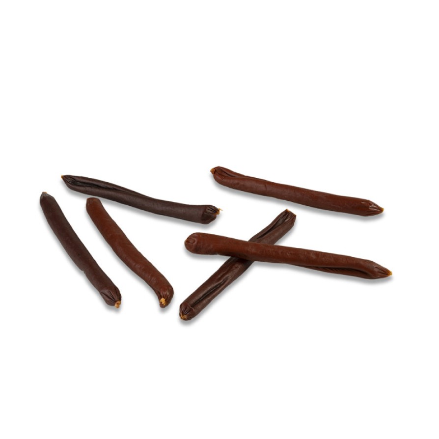 THE BARKERS CHICKEN & BEEF SAUSAGES 17CM THE BARKERS