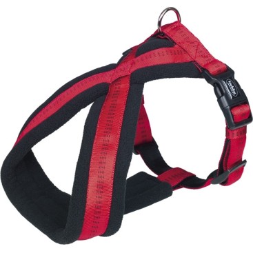 NOBBY ΑΝΑΤΟΜΙΚΟ ΕΠΙΣΤΗΘΙΟ SOFT GRIP RED waist:35-50cm, W:25/50mm