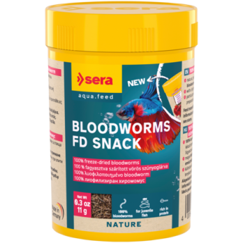 SERA Bloodworms FD Snack 100ml/11gr