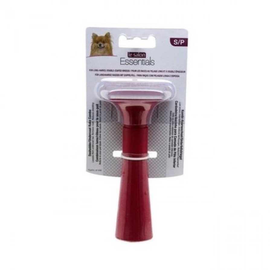 LE SALON Ess. Deshedder/Undercoat Rake Combo S LE SALON