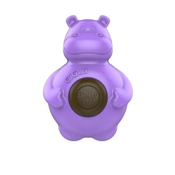 BELLY Bites Dental Treats M/L Rubber Toy HIPPO