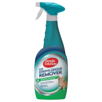 SIMPLE SOLUTION Stain & Odour Remover Spray for Cats 750ml