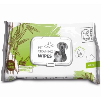 M-PETS Pet Cleaning Wipes Bamboo Extra Large 28x18cm