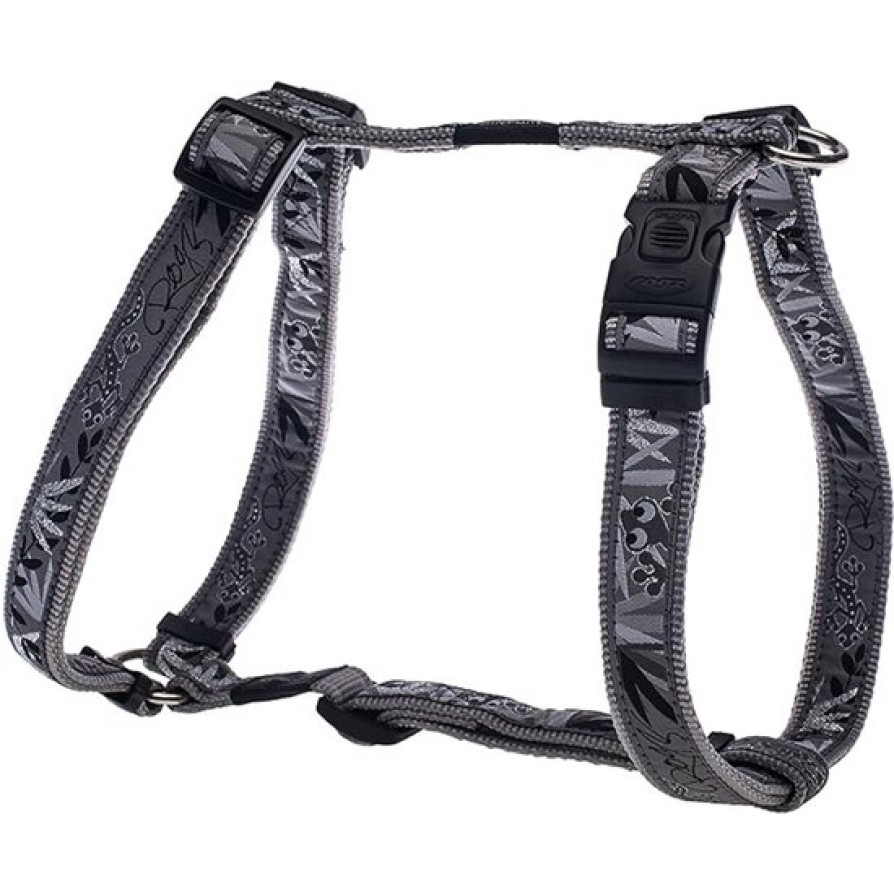 ROGZ ΕΠΙΣΤΗΘΙΟ FANCY ARMED RESPONSE GECKO DES. SILVER XL ΣΚΥΛΟΣ