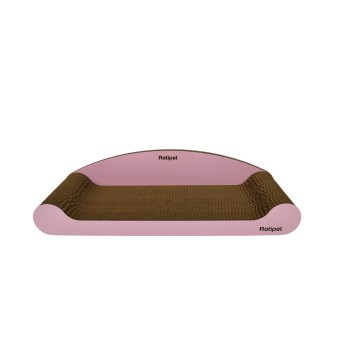 ROTIPET SOFA CAT SCRATCHER MED COTTON PINK 59x21,5x14cm