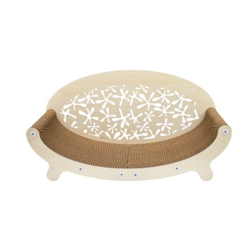 ROTIPET SALLY CAT SCRATCHER ASS. LINE BABY LIGHT WOOD 59x30x25cm