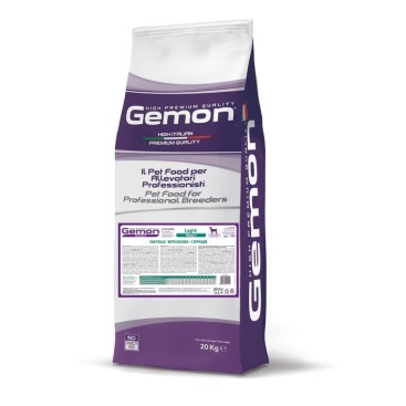 GEMON DOG ADULT LIGHT ALL BREEDS ΜΕ ΚΟΤΟΠΟΥΛΟ 20KG