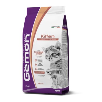 GEMON CAT KITTEN SALMON & RICE 2kg